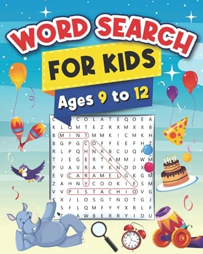 44. Kids Word Search Games Puzzle - These games are perfect for kids who love to find words and solve puzzles.