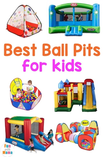 A ball pit is a great way for kids to burn off energy and have fun.