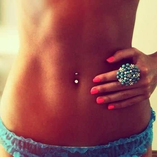 A belly button piercing typically costs between $30 and $50.
