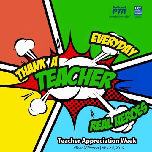 A big thank you to all the teachers out there!