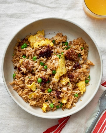 A delicious and easy breakfast option, this Breakfast Fried Rice is a great way to start the day!