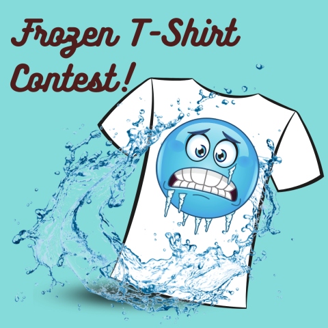 A frozen t-shirt contest is a great way to cool off on a hot summer day.