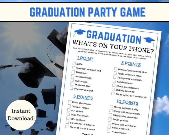 A graduation party should be long enough to celebrate the graduate's accomplishments, but not so long that guests get bored or hungry.