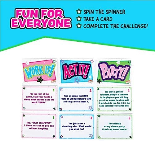 A sleepover is not complete without some fun games to keep everyone entertained.