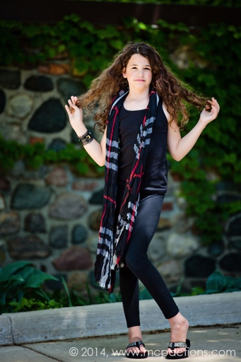 A street photoshoot is a great way to capture your teenager's personality and style.