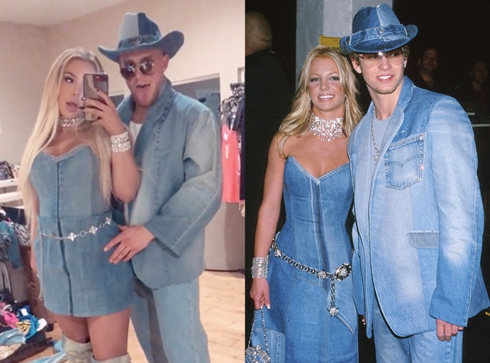 Britney Spears and Justin Timberlake are the perfect couple's costume for Halloween!