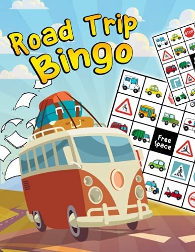 Car bingo is a great game to play on long car trips with kids and family.