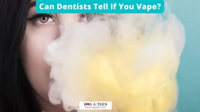 Dentists are not able to tell if you vape weed, however, they may be able to tell if you smoke cigarettes.