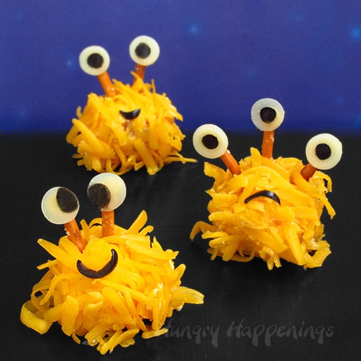 Halloween Cheeseballs are a great way to get your party started!