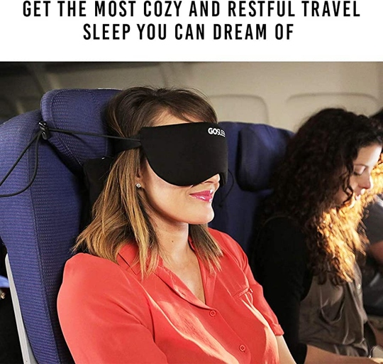 If he's been studying hard for exams or working long hours, help him get some rest with a comfortable sleep eye mask.