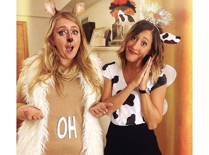 If you and your best friend are looking for some Halloween costume inspiration, look no further than these 50+ Oh Deer & Holy Cow costumes!