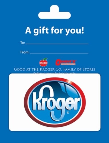 If you have a gift card to a store that you will never visit, you can return the gift card to Kroger.