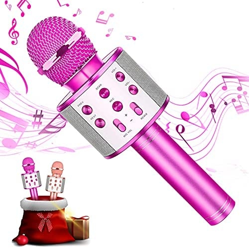 If you know a 13 year old girl who loves to sing, then a wireless Bluetooth karaoke microphone would make an excellent gift for her.