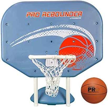 If you're looking for a challenging and fun outdoor game for teenagers, try rebounder poolside basketball.