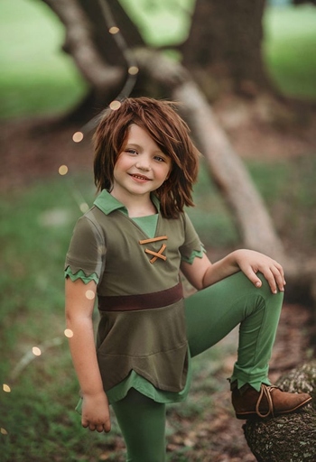 If you're looking for a classic Halloween costume that won't cost you a lot of money, consider dressing up as Peter Pan and Tinkerbell.