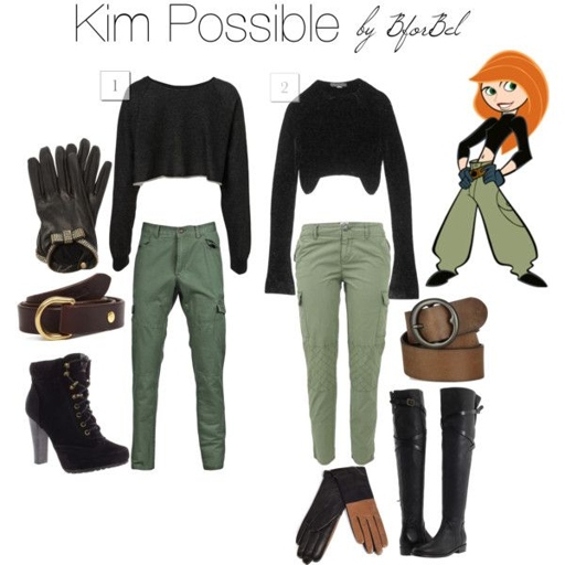If you're looking for a college Halloween costume that's cute, easy, and cheap, try dressing up as Kim Possible.