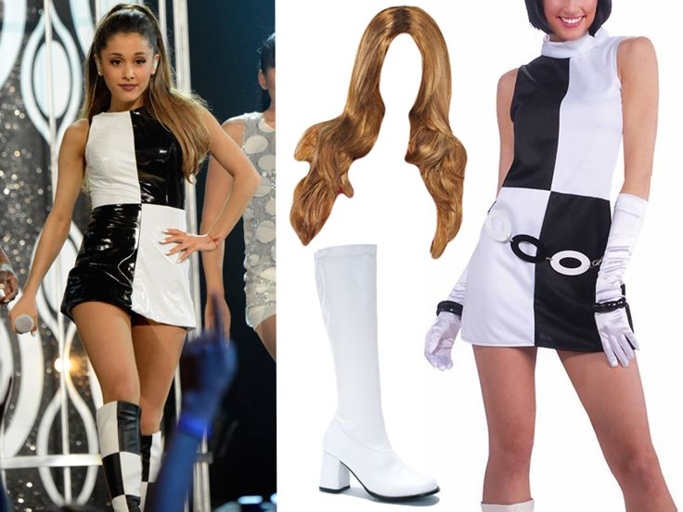 If you're looking for a last-minute Halloween costume that's both cute and easy, look no further than Ariana Grande.