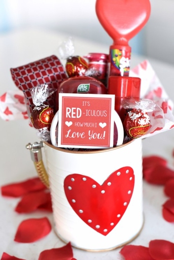 If you're looking for a unique and cool Valentine's gift for a teen, consider a brownie gift basket.
