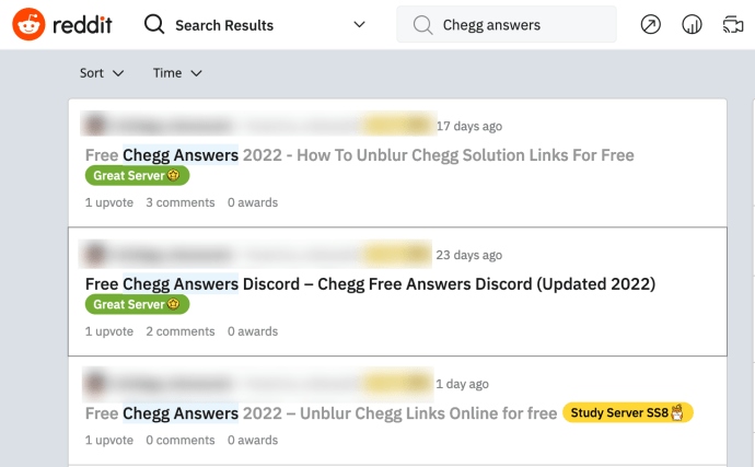 If you're looking for a way to get Chegg answers for free in 2022, Reddit is a great place to start.