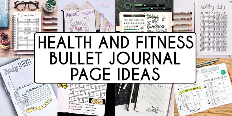 If you're looking for a workout schedule and meal planner that you can use in your bullet journal, look no further!