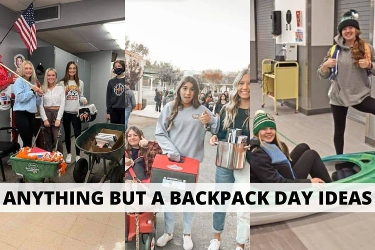 If you're looking for some funny and cool ideas for Anything But A Backpack Day, look no further!