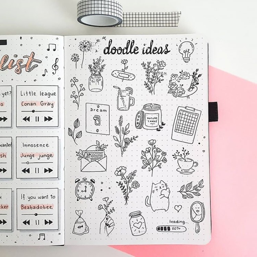 If you're looking for some inspiration for your next bullet journal doodle, look no further than this collection of 20 awesome bear bullet journal doodles.