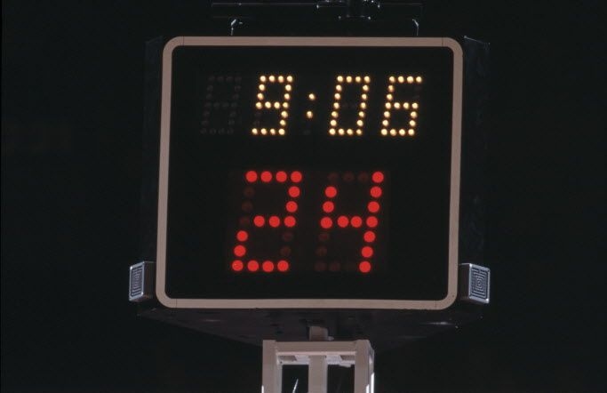 In high school basketball, shot clocks are used in 29 states.