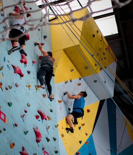 It's a fun way to get some exercise, and it's also a great way to bond with friends or family. One great indoor activity is rock climbing.