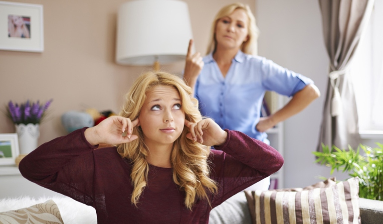 It's possible that your teenage daughter is acting out because she feels like she's not being heard.