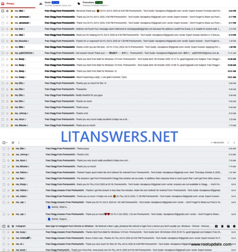Litanswers is a website that provides free answers to questions from students.
