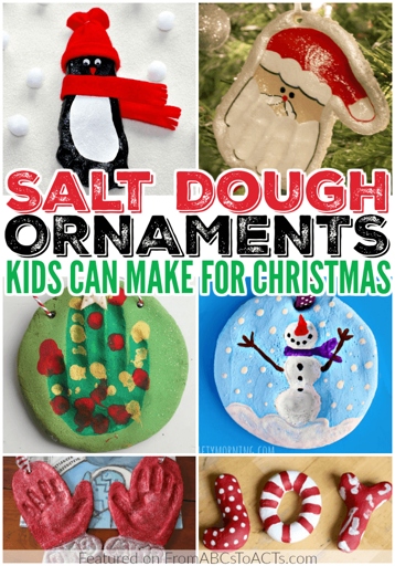 Making salt dough ornaments is a fun and easy activity for teens and tweens.