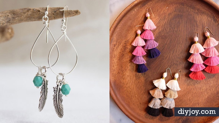 Making your own earrings is a fun and easy way to add a personal touch to your jewelry collection.