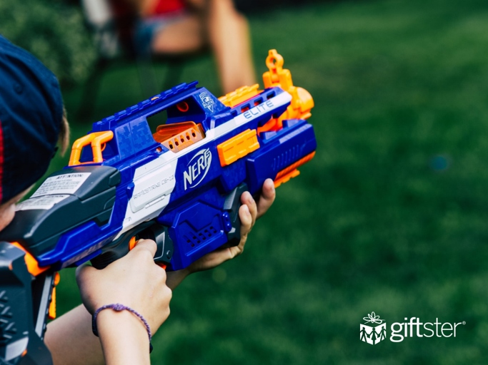 Nerf Gladiator is a great way to have a Nerf gun party.