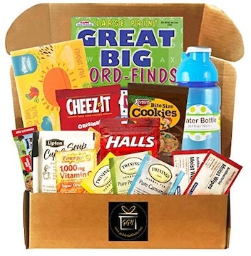 One great care package idea for college students is to send them an immune system booster.
