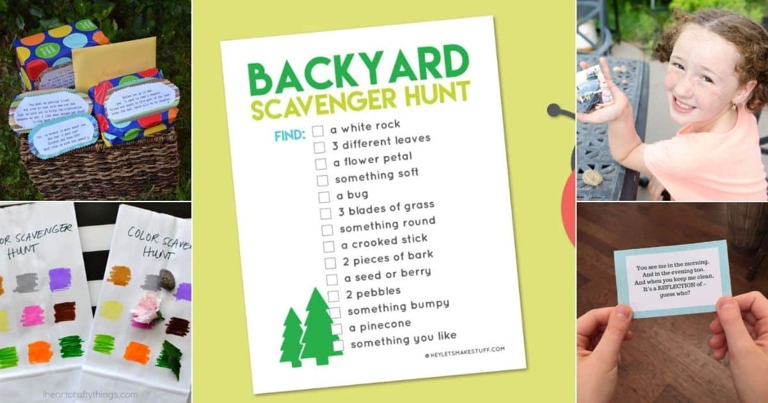 One great option for an outdoor birthday party for 11 and 12 year olds is to have a scavenger hunt.