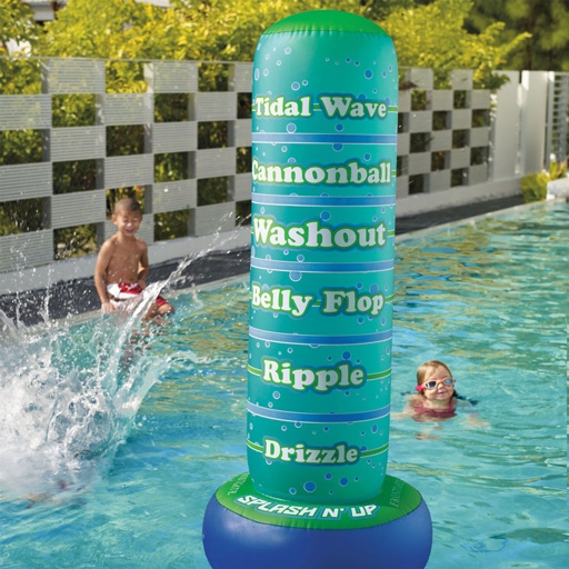 One of the most popular swimming pool games for teens is cannonball splash.