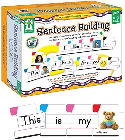 One way to improve your sentence building skills is to play word games.