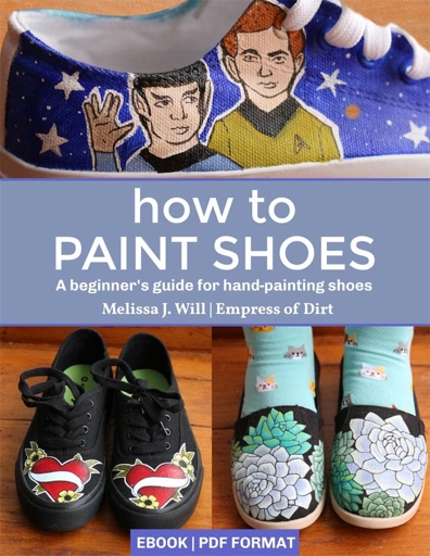 Paint your own shoes with this easy DIY guide.
