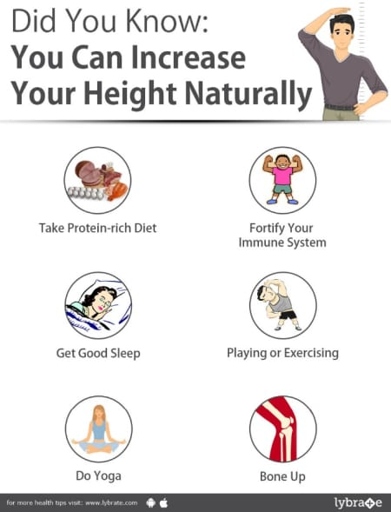 Sleep is an important part of growing taller naturally.