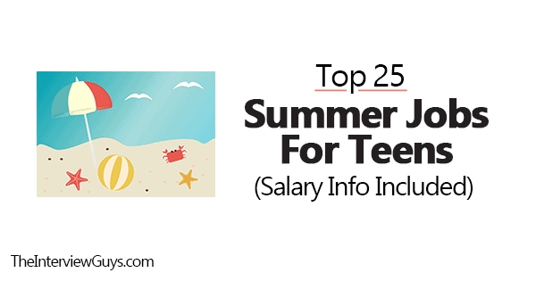 Some good summer jobs for teenagers include working as a lifeguard, camp counselor, or grocery store clerk.