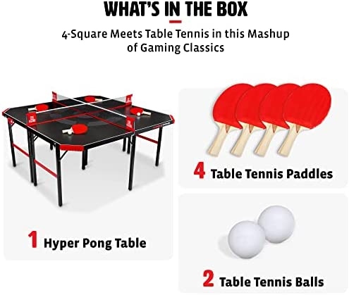 Table tennis is a great indoor activity for teens because it is a fast-paced game that can be played by two or four people.