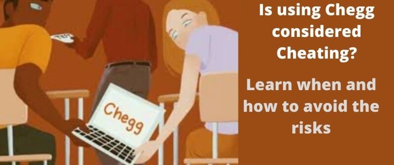 Teachers can not see if you use Chegg.