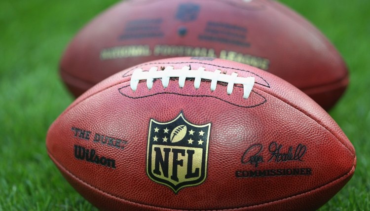 The size of football used in the NFL is 11 inches long and 22 inches in circumference.