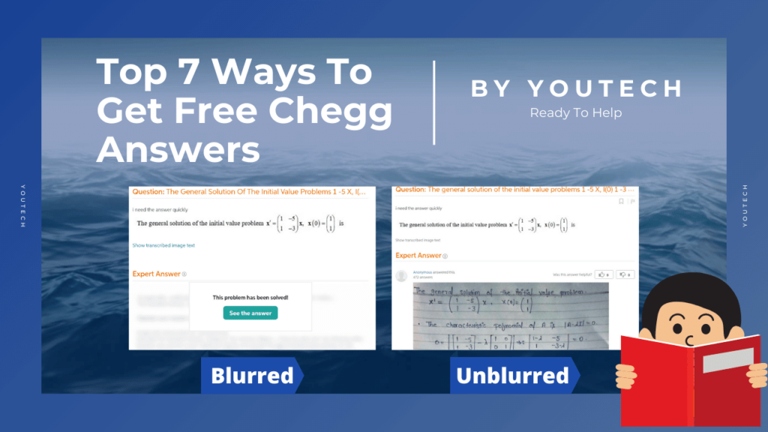 There are a few ways to unblur Chegg answers for free in 2022.