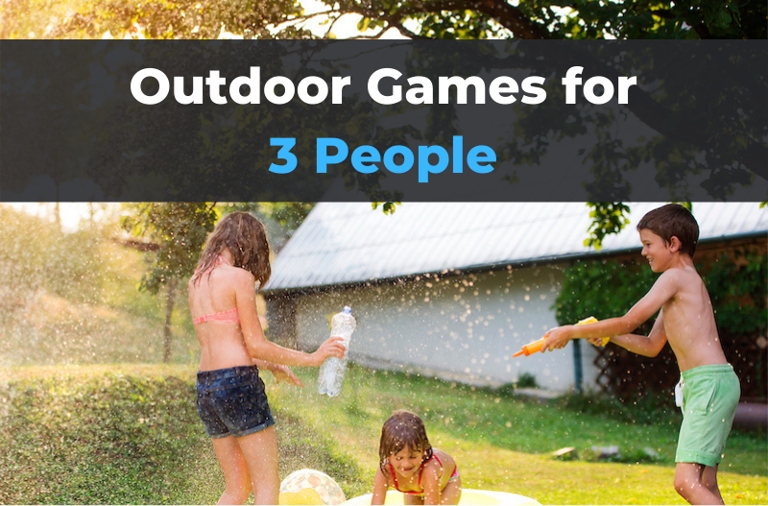 There are a variety of fun games that can be enjoyed by three people.