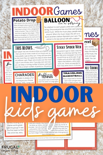 There are many fun indoor activities and games for teens to enjoy.