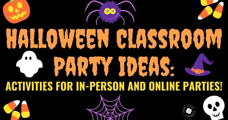 There are many Halloween learning activities that can be done online.
