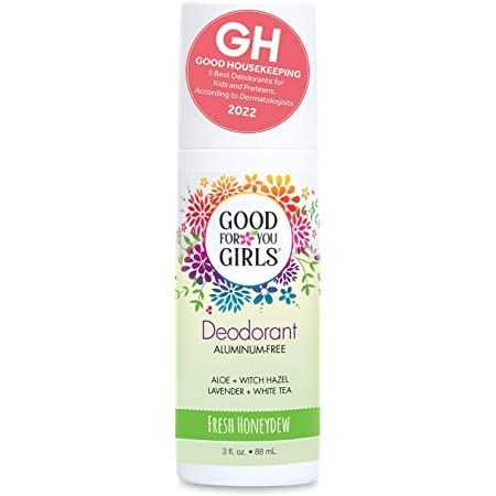 There are many natural deodorants on the market that are safe for kids and teens to use.