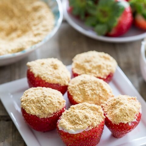 These no-bake cheesecake stuffed strawberries are the perfect easy recipe for any teen who loves cheesecake and strawberries.