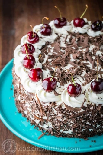 This Black Forest Cake Recipe is perfect for any graduate who loves chocolate!